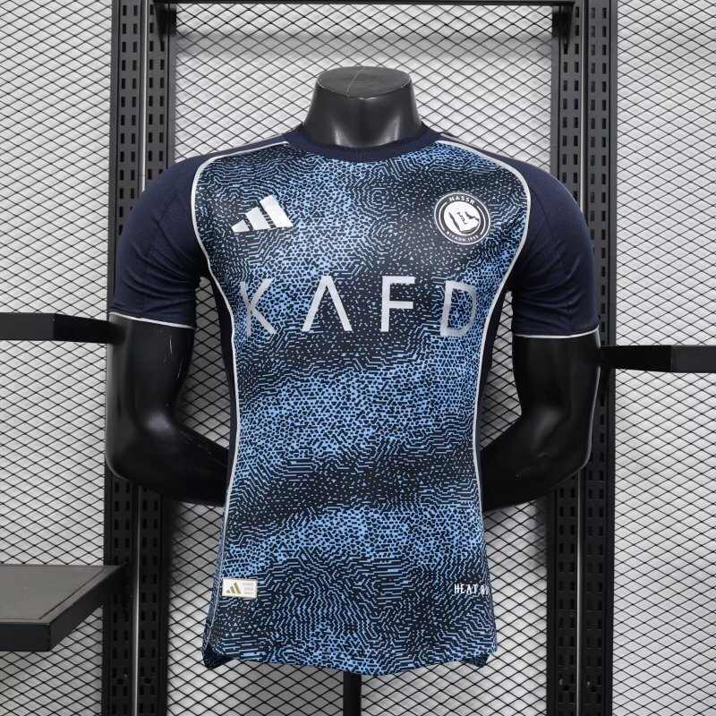 AAA Quality Al-Nassr 25/26 Away Navy Blue Soccer Jersey(Player)